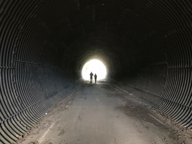 Crossing the m25 via a tunnel